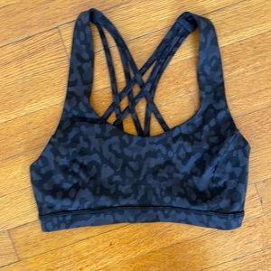 lululemon animal print sports bra
